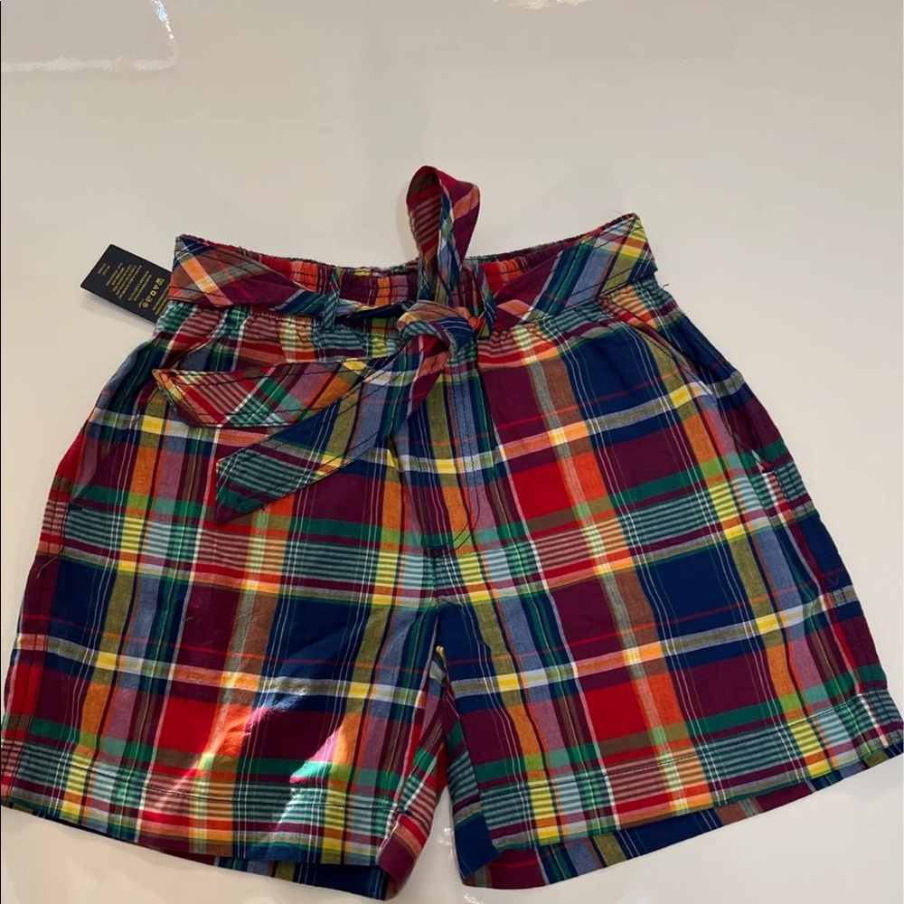 Polo golf Ralph Lauren shorts sz color blue yellow and red size xs